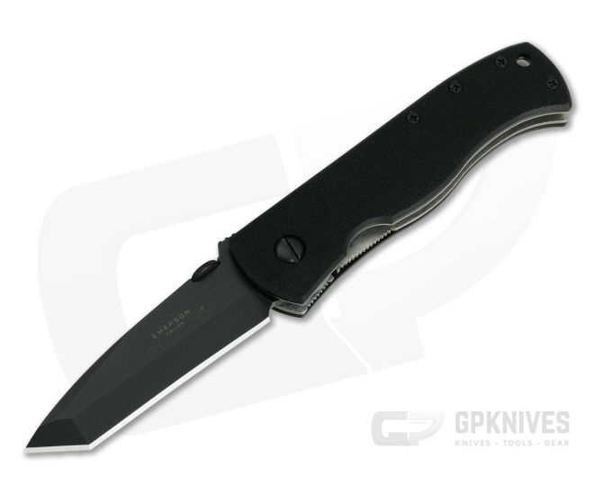 Emerson CQC-7B Tanto No Wave Black Standoffs - EM-C7B-BT-ST