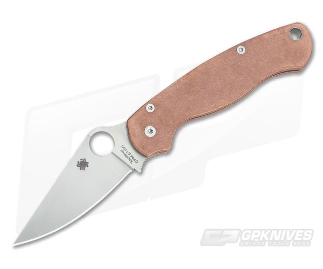 Spyderco Flytanium ParaMilitary 2 Copper S110V - FT-C81-005