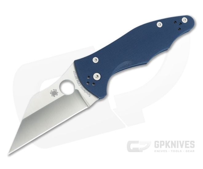 Spyderco Yojimbo 2 Cobalt Blue G10 SPY27 - SP-C85GPCBL2
