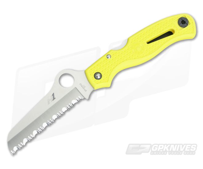 Spyderco Atlantic Salt Spyderedge Yellow C89SYL - SP-C89SYL
