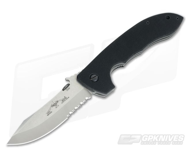 Emerson CQC-8 Stonewashed Serrated - EM-C8W-SFS