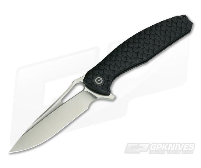CIVIVI Wyvern C902B Black FRN Satin D2 Liner Lock Flipper - CV-C902B