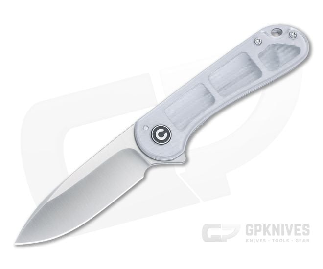 Civivi Elementum Polished Clear Lexan Liner Lock Folder C907A-7 - CV-C907A-7