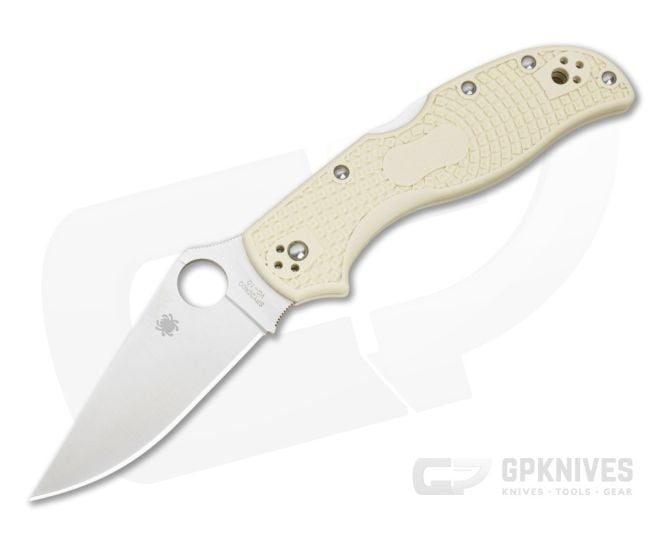 Spyderco Stretch 2 Ivory FRN Satin VG-10 Folding Knife (3.48") Pre-Owned C90FPIV2 - SP-C90FPIV2-PRE