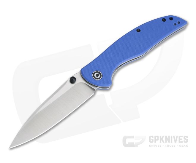CIVIVI Governor C911B Blue G10 Satin D2 Liner Lock Folder - CV-C911B
