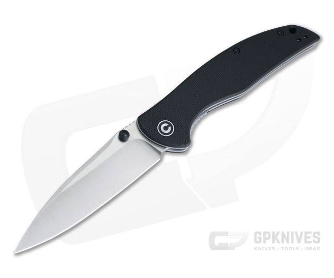 CIVIVI Governor C911C Black G10 Satin D2 Liner Lock Folder - CV-C911C