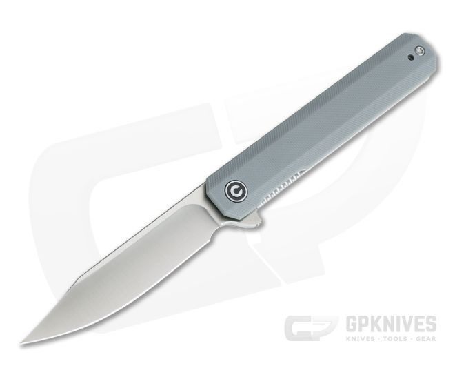 CIVIVI Chronic Satin 9Cr18MoV Gray G10 Liner Lock Flipper C917A - CV-C917A