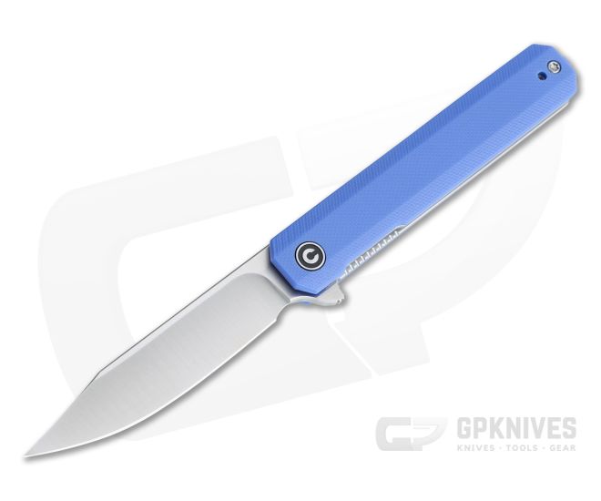 CIVIVI Chronic Satin 9Cr18MoV Blue G10 Liner Lock Flipper C917B - CV-C917B