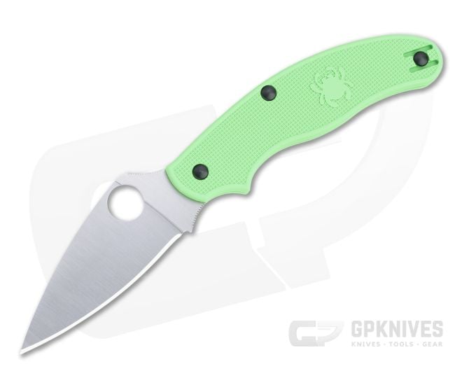 Spyderco UK Penknife Salt UKPK Plain LC200N Green FRN - SP-C94PGR