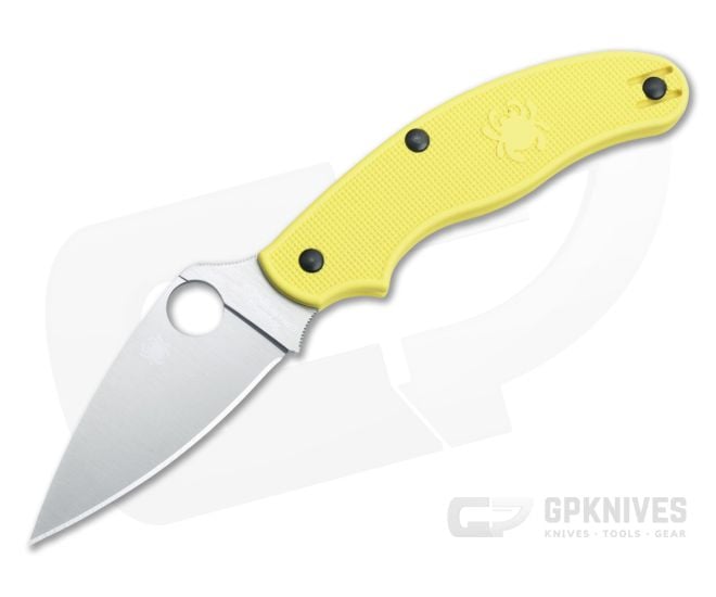 Spyderco UK Penknife Salt UKPK MagnaCut Yellow FRN Slip Joint C94PYL - SP-C94PYL