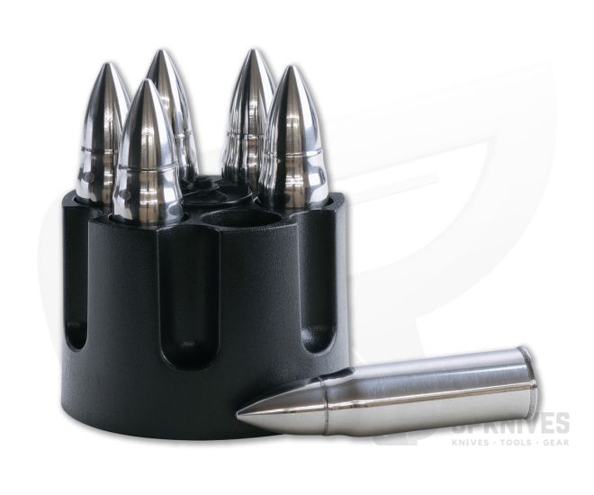 Caliber Gourmet Stainless Steel Bullet Chillers Large 14 x 58 mm - CBG-1046B