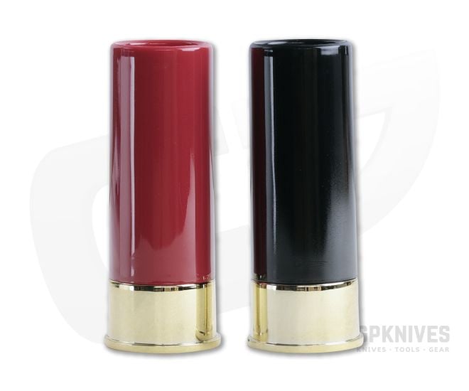 Caliber Gourmet 12 Gauge Shotgun Shell Shot Glass Set of 2 - CBG-1064