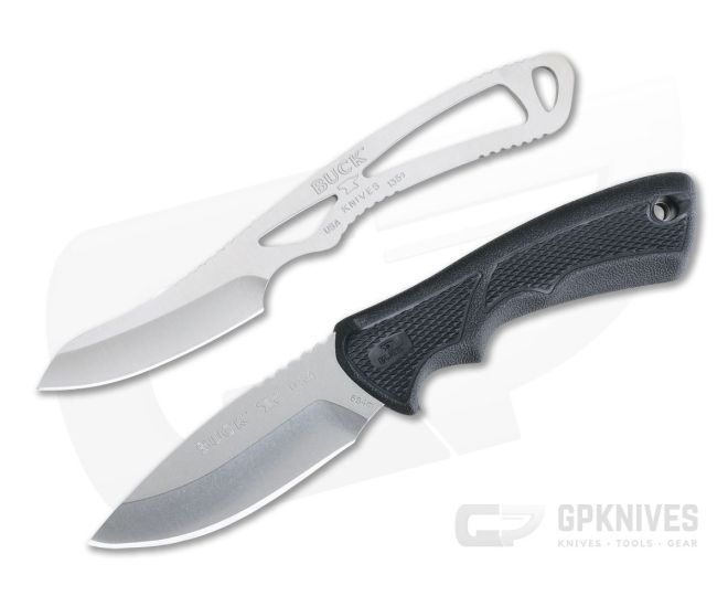 Buck Bucklite Paklite Combo Drop Point and Modified Caping Knives CMBO156 - BU-CMBO156