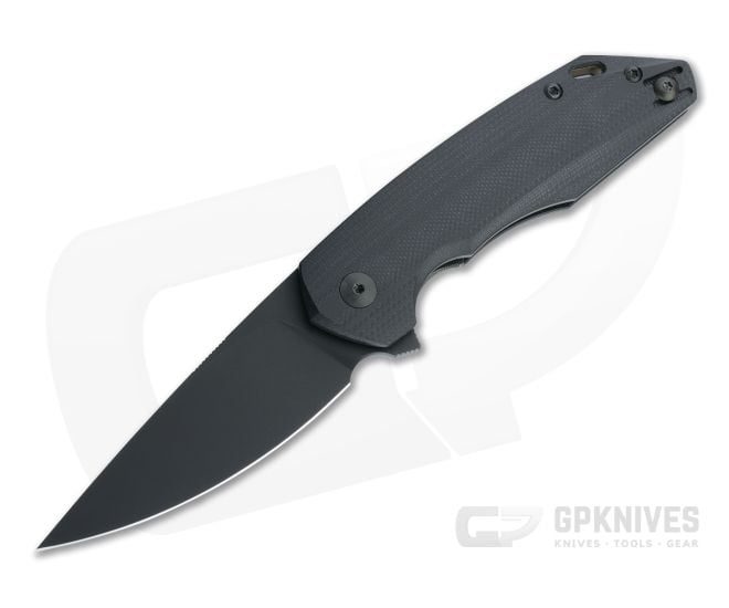 GiantMouse ACE Corta PVD M390 Black G10 Liner Lock Flipper - GM-CORTA-G10-PVD