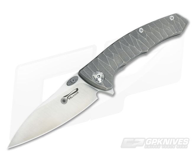 Maxace Corvus Black TC4 Flipper - MXA-CORVUS-BLK