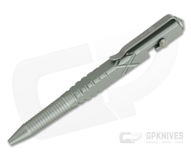 CIVIVI C-Quill Gray Hard Anodized Aluminum Bolt Action Pen CP-01A - CV-CP-01A