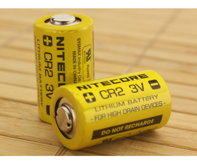 Nitecore CR2 Lithium Battery 2-Pack - NC-CR2