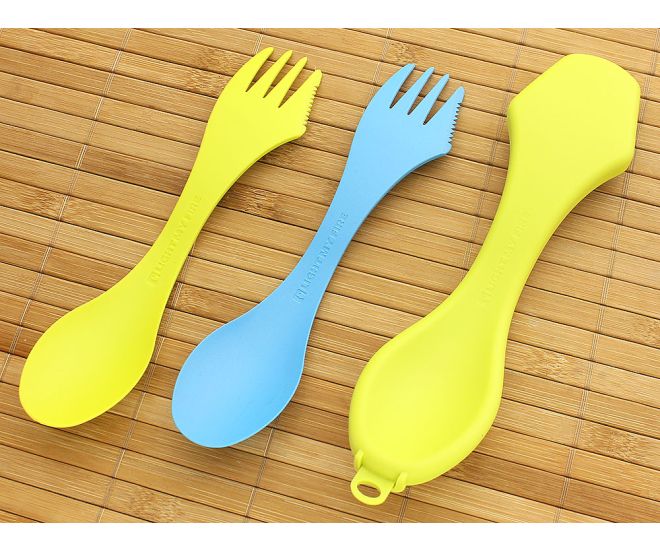 Light My Fire Sporks 'n Case Cyan and Lime - LMF-CY-LI