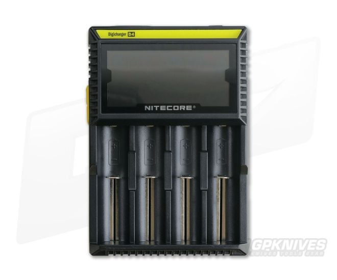 NiteCore Digicharger D4 Battery Charger - NC-D4
