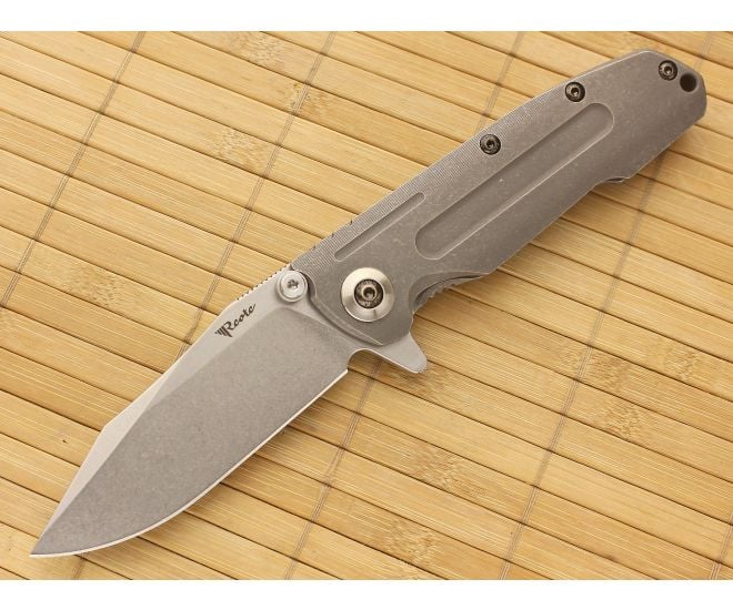 Reate Knives District 9 PLUS Stonewash S35VN - RK-D9PLUS-01