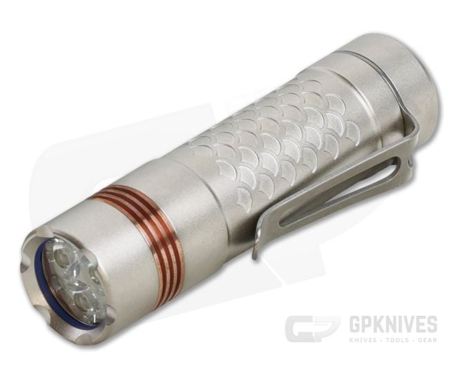 Prometheus Lights Delta Blasted Electroless Nickel Aluminum Fish Scale 4000K - PL-DELTA-003