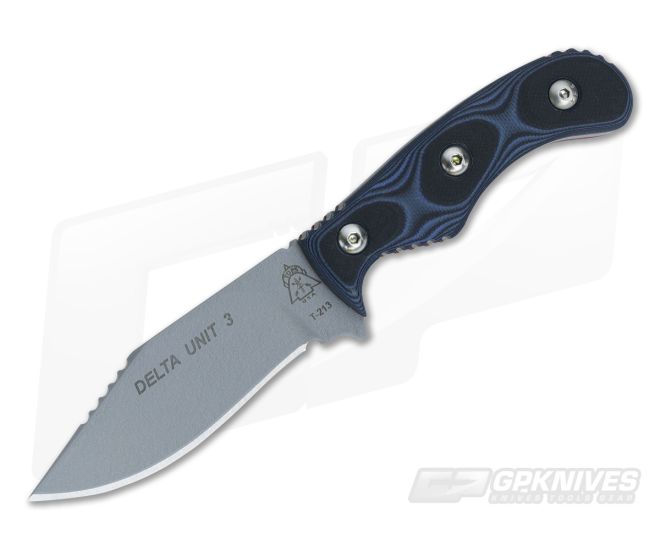 TOPS Delta Unit 3 Blue & Black G10 - TP-DEUT03