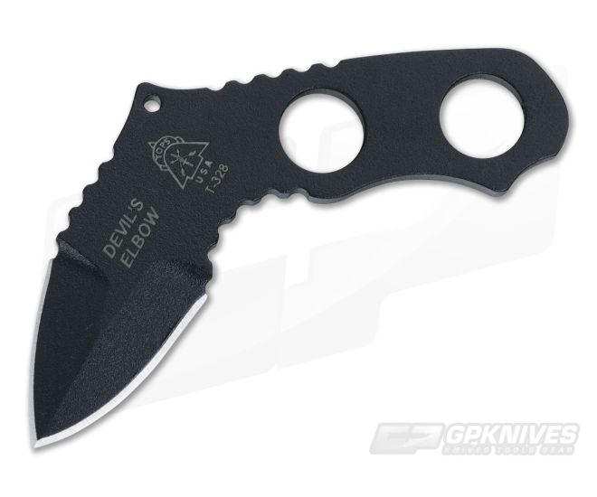 TOPS Devil's Elbow Double Edged Blade - TP-DEV02