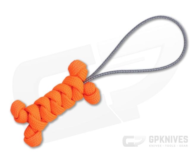 Backcountry Braids Dog Bone Paracord Lanyard - Safety Orange - BCB-DOGBONE-SO