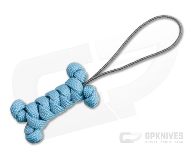 Backcountry Braids Dog Bone Paracord Lanyard - Sky Blue - BCB-DOGBONE-SB