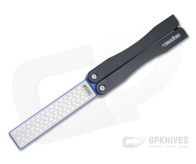 Cold Steel Dual Diamond Whetstone Folding Pocket Sharpener KS-DSDW - CS-DSDW