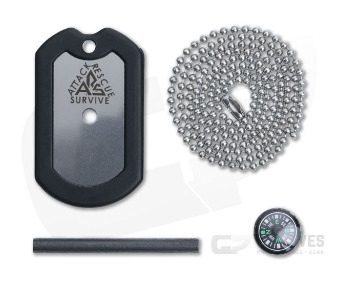 Dog Tag Deluxe Survival Knife - AC-DT002