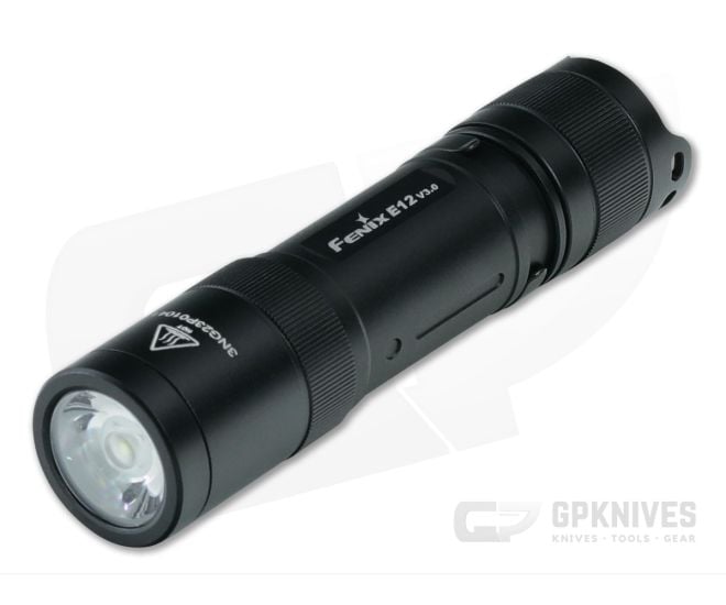 Fenix E12 V3.0 AA EDC Flashlight - FF-E12V3BK