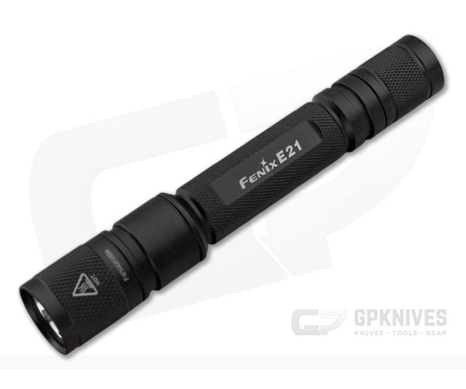 Fenix E21 170 Lumen LED Flashlight - FF-E21R4BK