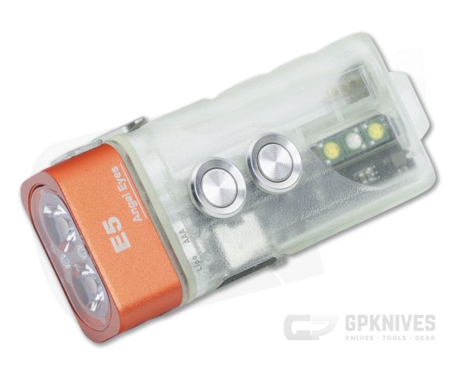 Rovyvon Angel Eyes E5 Orange Glow Flashlight Warm White (4000K) - RV-E5U-4000K