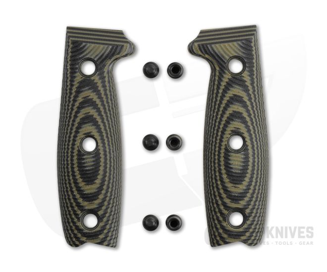 ESEE OD Green/Black G10 3D Handles for ESEE 3 - ESEE3-3D-003
