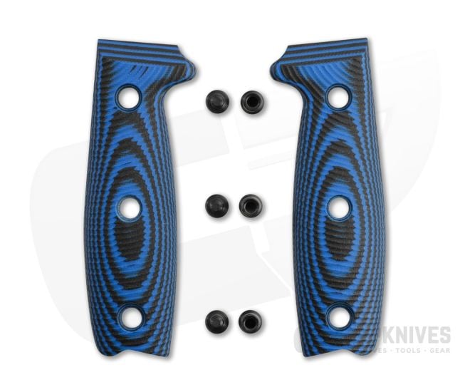 ESEE Blue/Black G10 3D Handles for ESEE 3 - ESEE3-3D-008