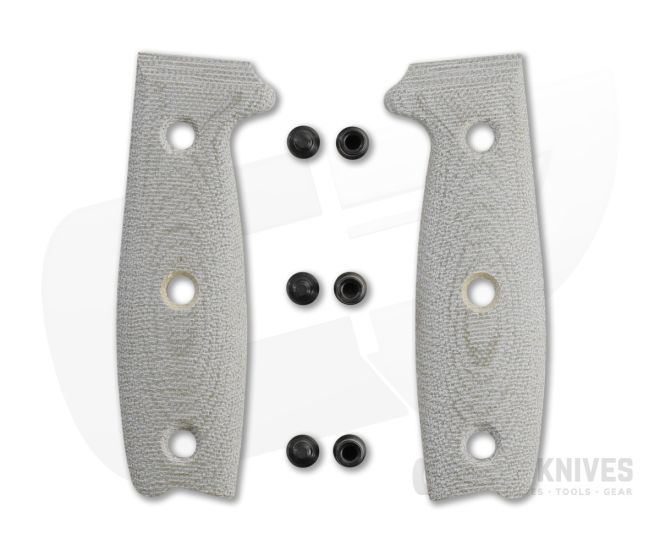 ESEE Green Canvas Micarta 3D Handles for ESEE 3 - ESEE3-3D-017
