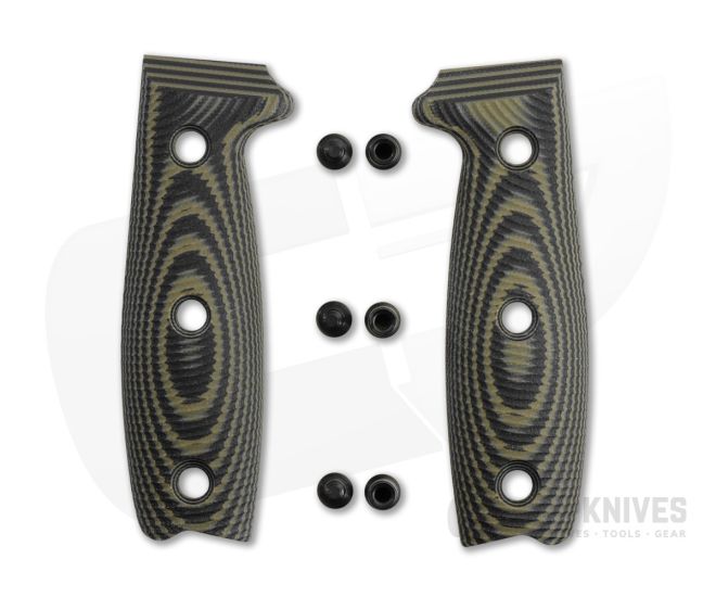 ESEE OD Green/Black G10 3D Handles for ESEE 4 - ESEE4-3D-003