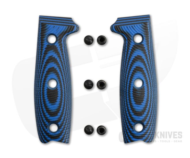 ESEE Blue/Black G10 3D Handles for ESEE 4 - ESEE4-3D-008