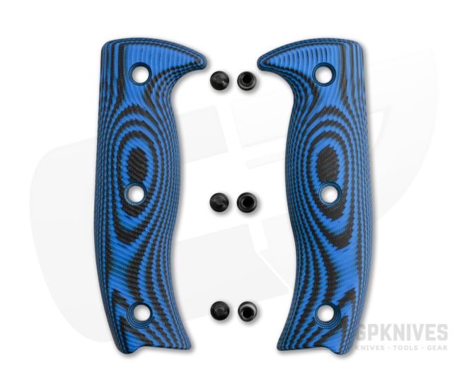 ESEE Blue/Black G10 3D Handles for ESEE 5 - ESEE5-3D-008