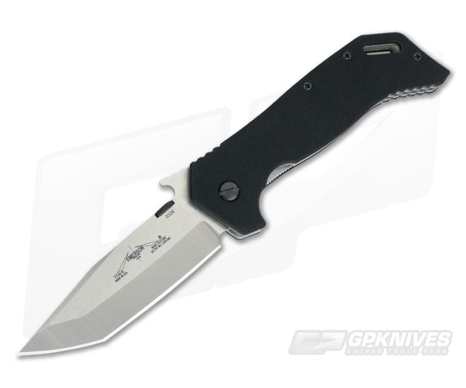 Emerson ETAK B Tanto Stonewashed Plain Edge Standoffs - EM-ETAKB-SF-ST