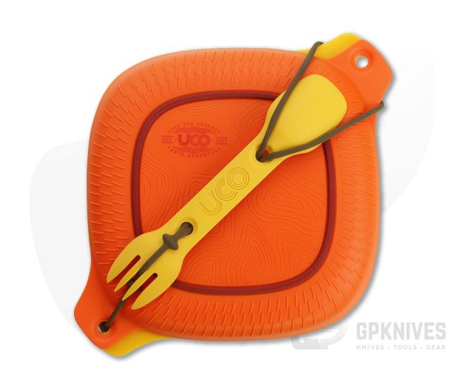 UCO Gear Four Piece Mess Kit Retro Sunrise - UCO-F-MK-CORE4PC-SUNRISE