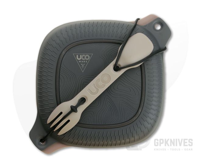 UCO Gear Four Piece Mess Kit Venture Gray - UCO-F-MK-CORE4PC-VENTURE
