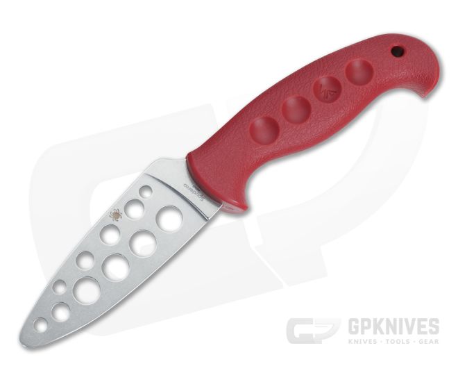 Spyderco Temperance Trainer Red Sprint 420J2 - SP-FB05TRD