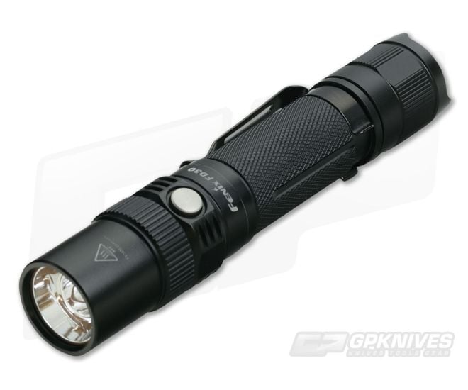 Fenix FD30 900 Lumen Rotary Focus 18650 LED Flashlight - FF-FD30HIBK