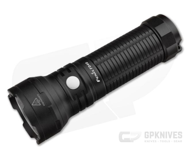 Fenix FD40 Twist Head Spot to Flood 1000 Lumen LED Flashlight FD40XPBK - FF-FD40XPBK
