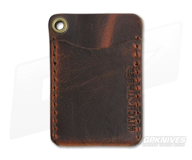 Hitch & Timber Flat Jacket Autumn Harvest Leather Minimalist Wallet - HT-FLATJACKET-AH