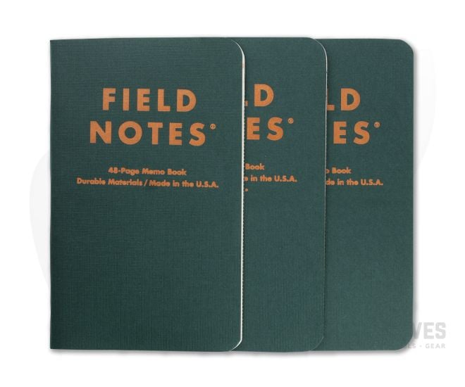 Field Notes Trailhead Edition Summer 2021 Ruled Memo Notebook 3 Pack FNC-51 - FN-C-51