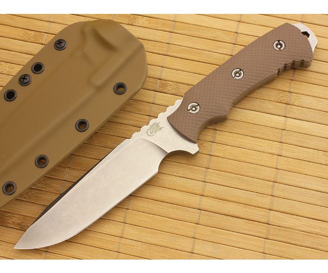 Hinderer FieldTac 5.5 FDE G10 Stonewashed Kydex Sheath - HK-FTAC-006