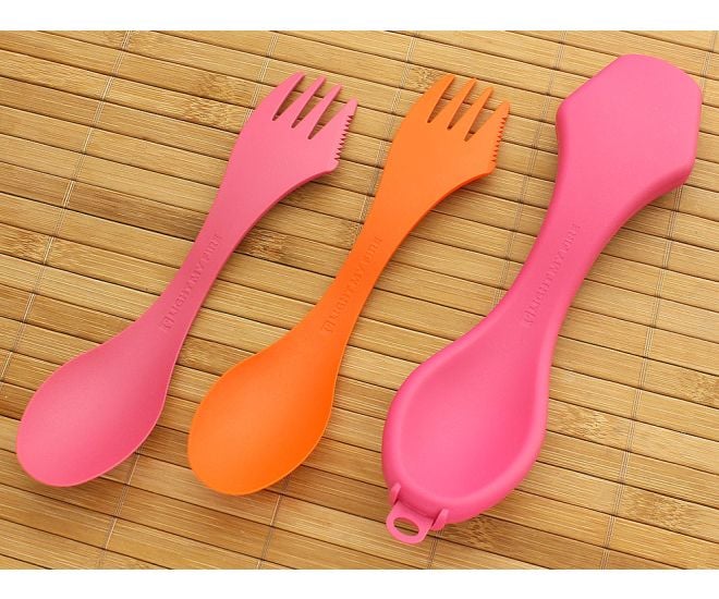 Light My Fire Sporks 'n Case Pink and Orange - LMF-FU-ORG